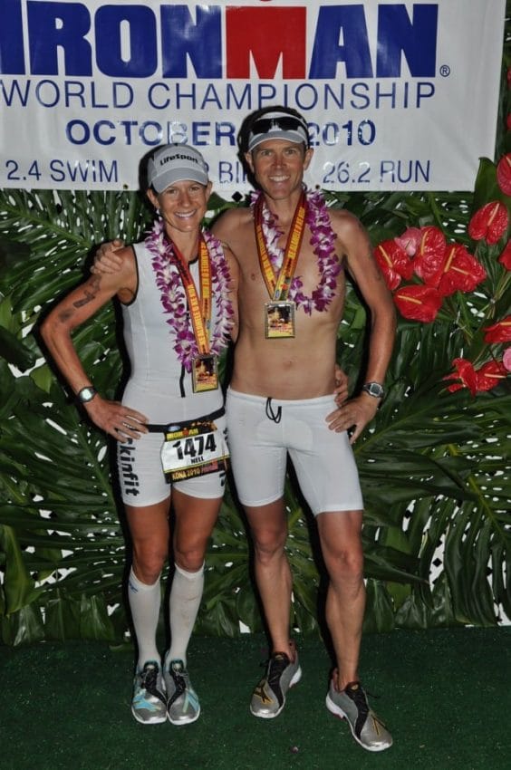 Nell and Chris at last year's World Championship.