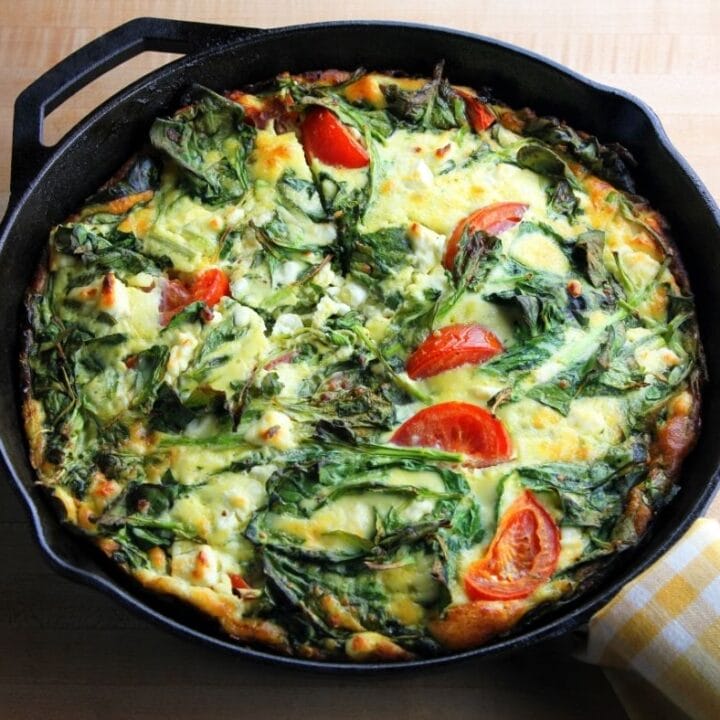 vegetable frittata for Meatless Monday Recipes
