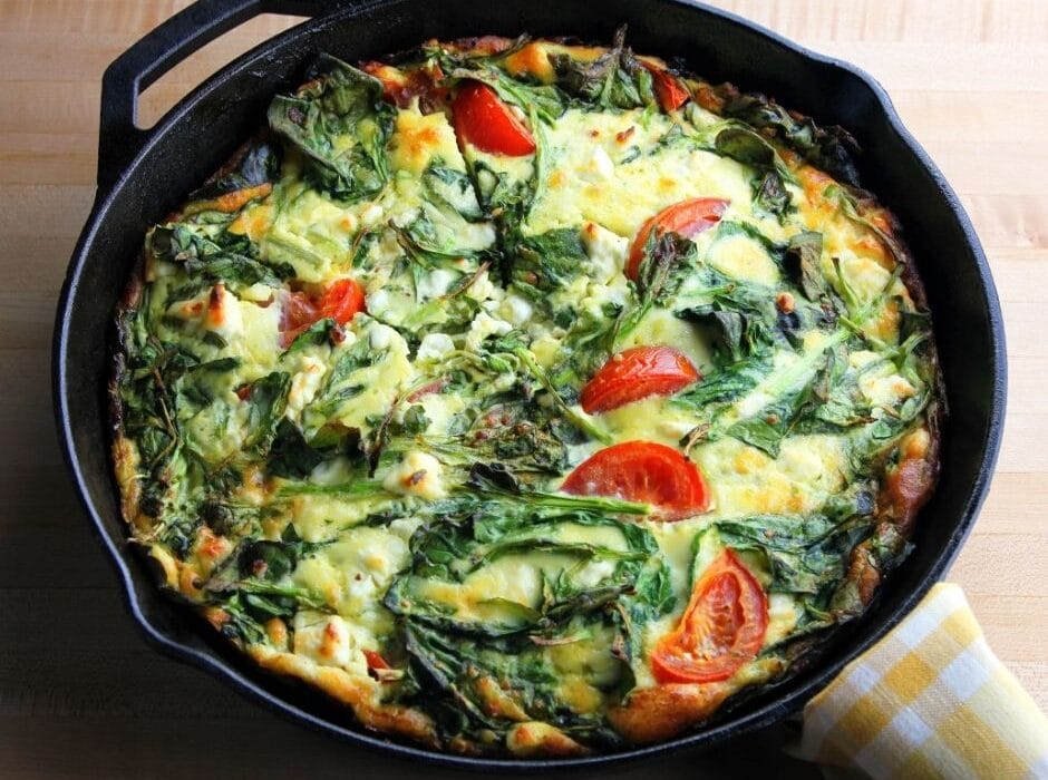 vegetable frittata for Meatless Monday Recipes