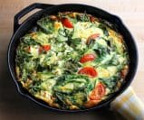 vegetable frittata for Meatless Monday Recipes