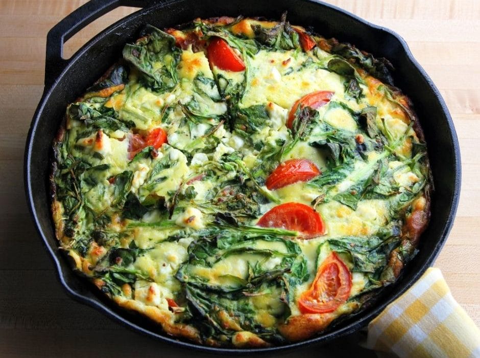 vegetable frittata for Meatless Monday Recipes