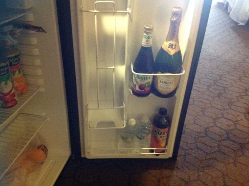 Beet juice before the race, champagne after. 