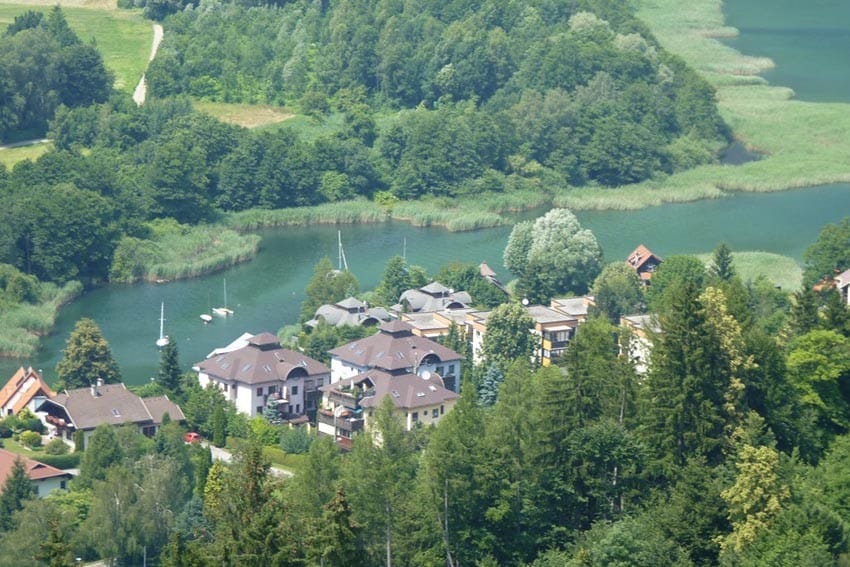 View from Hochosterwitz Castle.