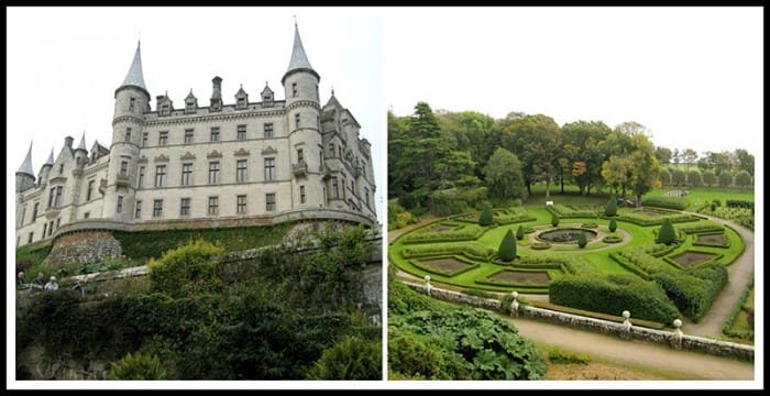 Dunrobin Castle in Scotland