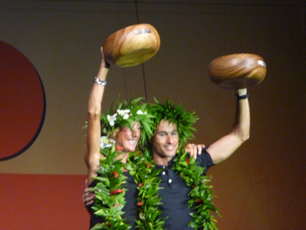 Your 2011 World Champions, Chrissy Wellington and Craig Alexander.