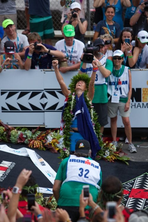 Mirinda Carfrae as part of this kona bound triwife diary