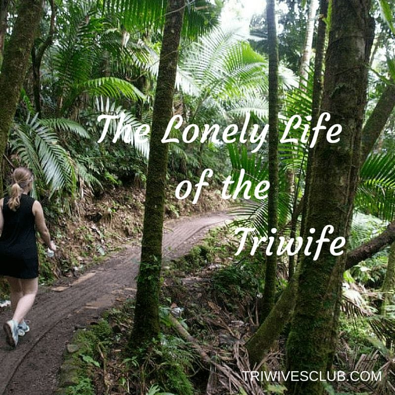 Being the wife/partner of a triathlete comes with a lot of alone time. So, we came up with creative solutions for THE LONELY LIFE OF THE TRIWIFE AT HOME.