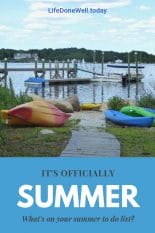 WHAT'S ON YOUR SUMMER TO DO LIST