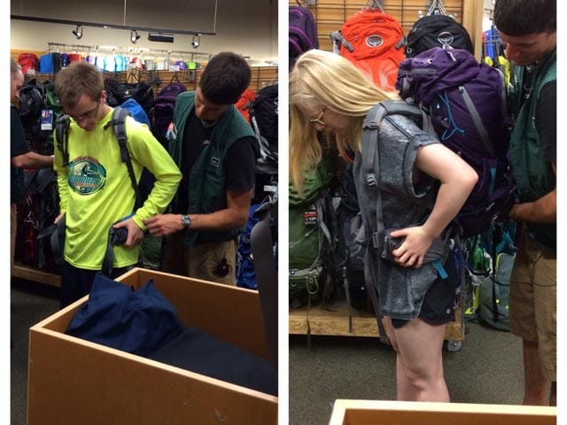 teens traveling solo with their backpacks ready to go