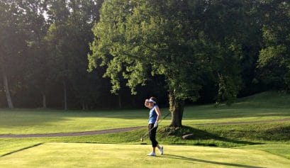 golfing while your triathlete trains