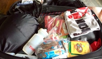 packing for a triathlon race