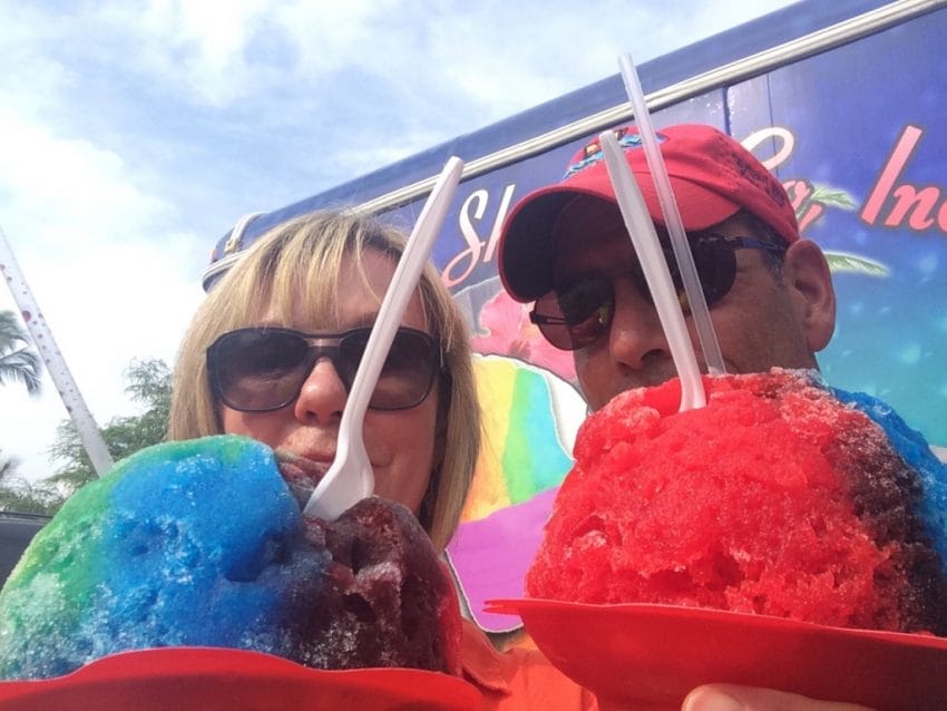 where to eat on the big island of hawaii shave ice