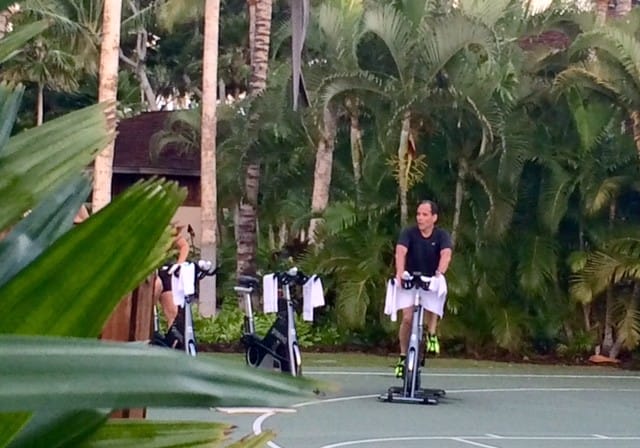 triathlete spin class