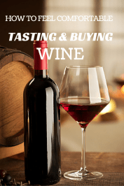 tasting and buying wine