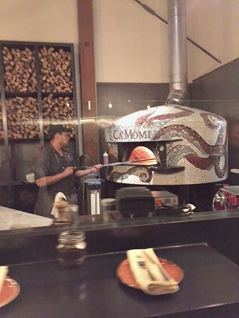 ca'momi osteria pizza oven