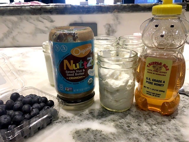 ingredients for nuttzo probiotic power boost