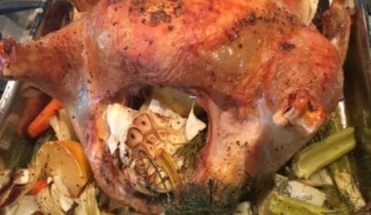what's for dinner roasted chicken recipe