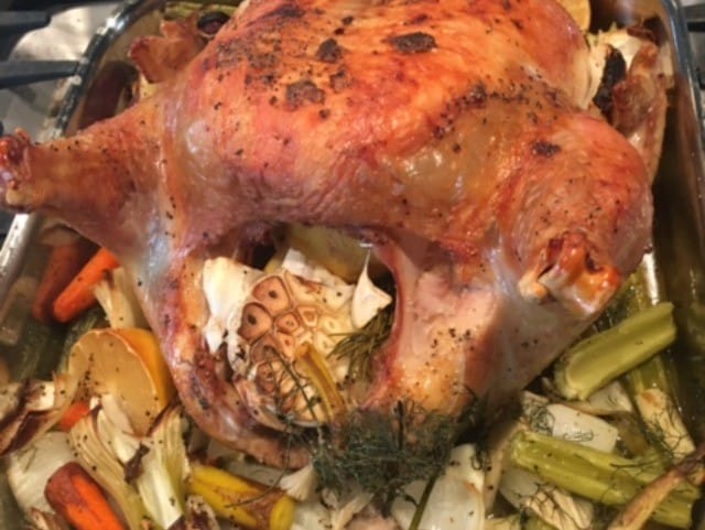 what's for dinner roasted chicken recipe