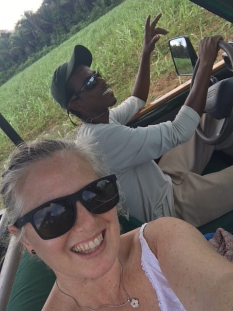 the staff at copal tree lodge belize