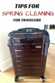 spring cleaning tips for travelers