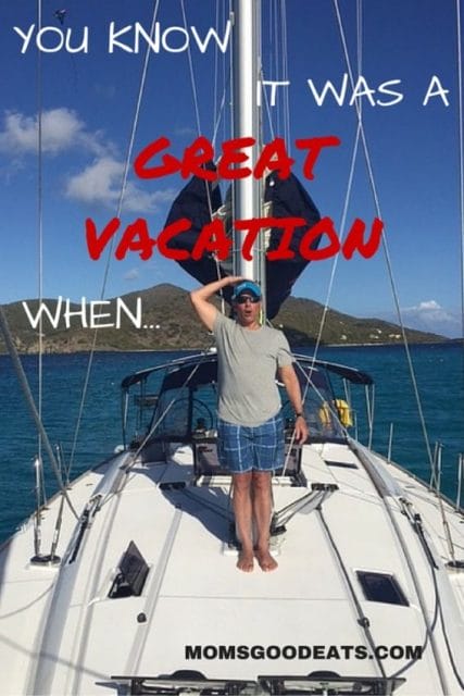 a great vacation in the BVI