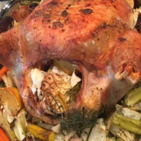 A ROAST CHICKEN RECIPE THAT KEEPS ON GIVING IN A GOOD WAY!