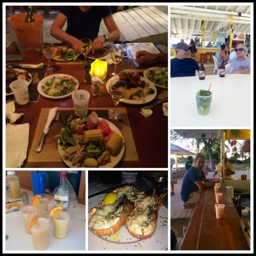 what triathletes eat on vacation