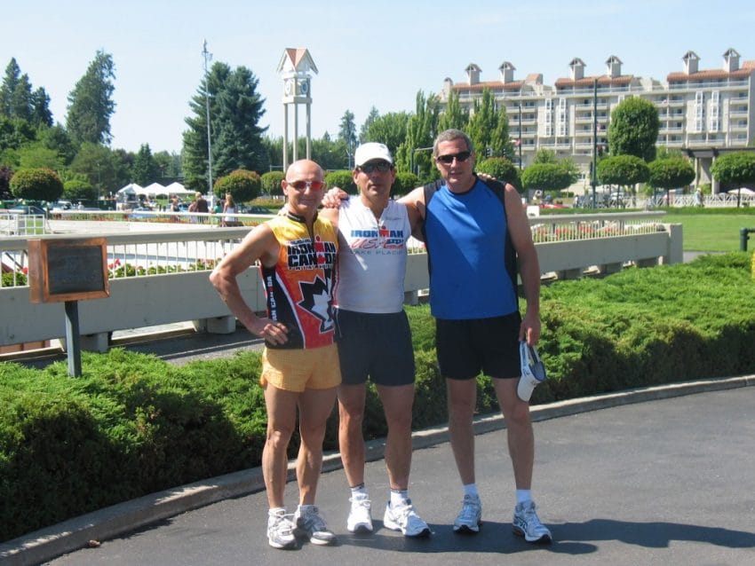 triathlete going to races alone