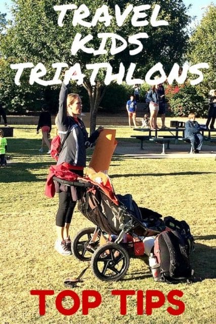 traveling with kids to triathlons