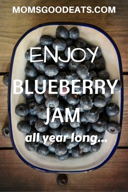 how to enjoy blueberry jam all year long