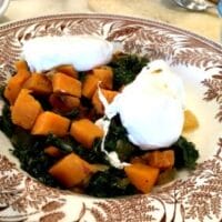 Kale and Sweet Potato Hash