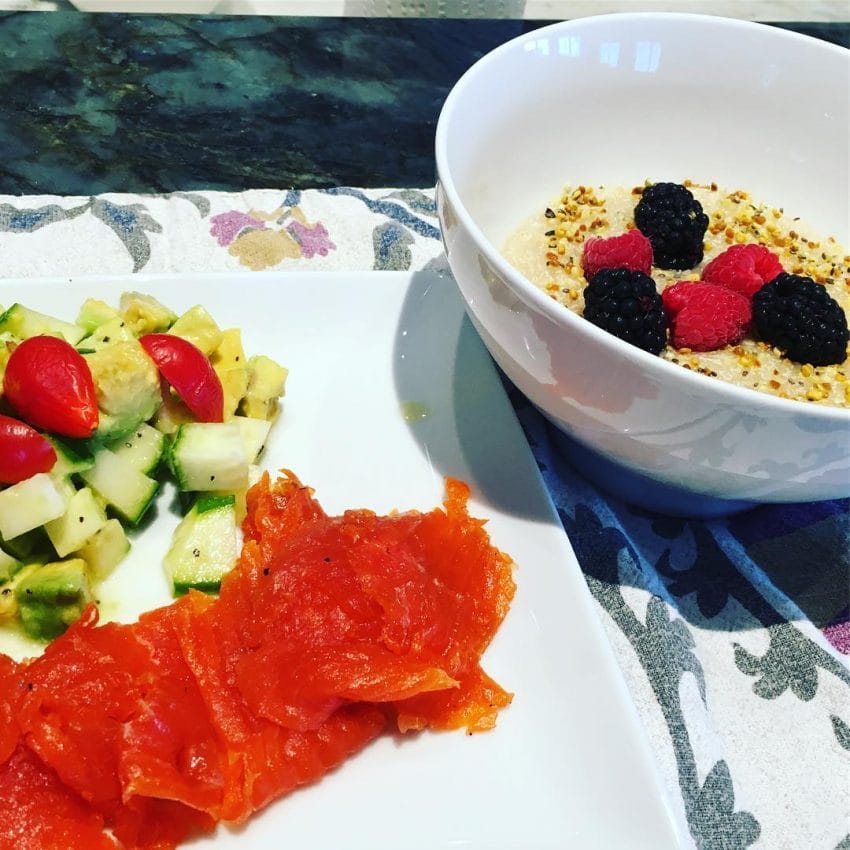 what to fuel a triathlete with gravlax