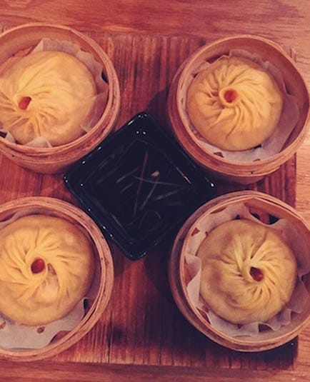 just some of the food at red farm nyc