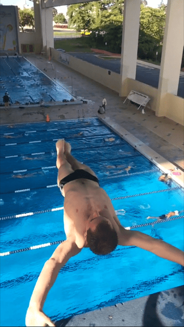 how do you power the dreams as a swim/dive mom