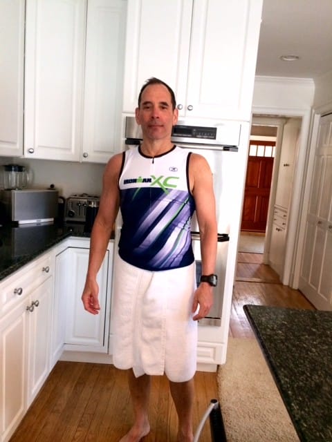 how to coexist in the same space with a triathlete