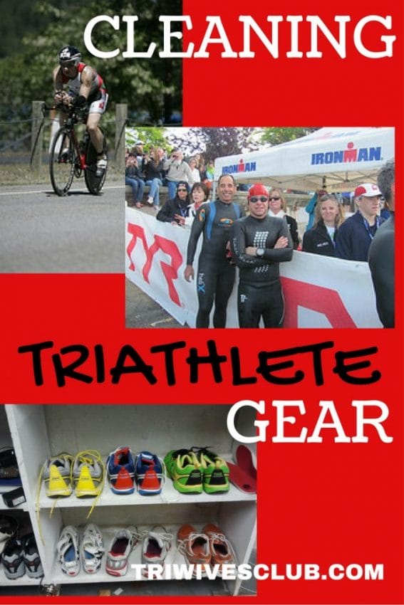 what's the best way for cleaning triathlete gear