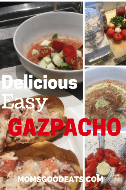 how to make an easy gazpacho soup