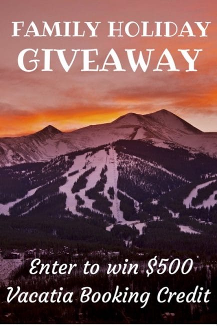 are vacatia properties good for ski resorts