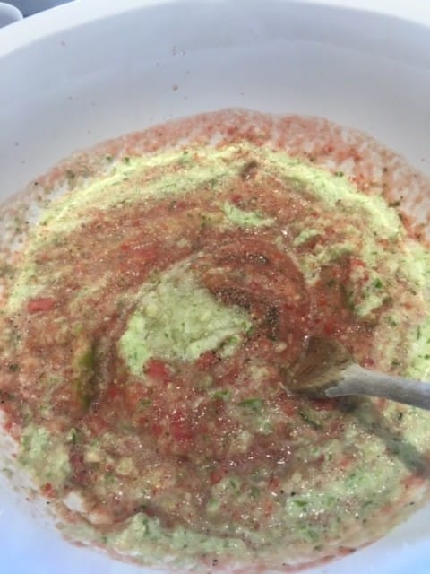 what are the ingredients for easy gazpacho