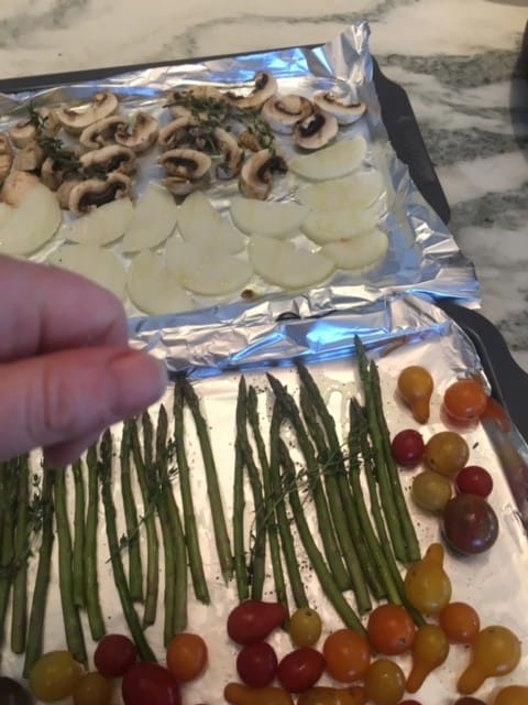 which veggies do you use for spaghetti squash recipe