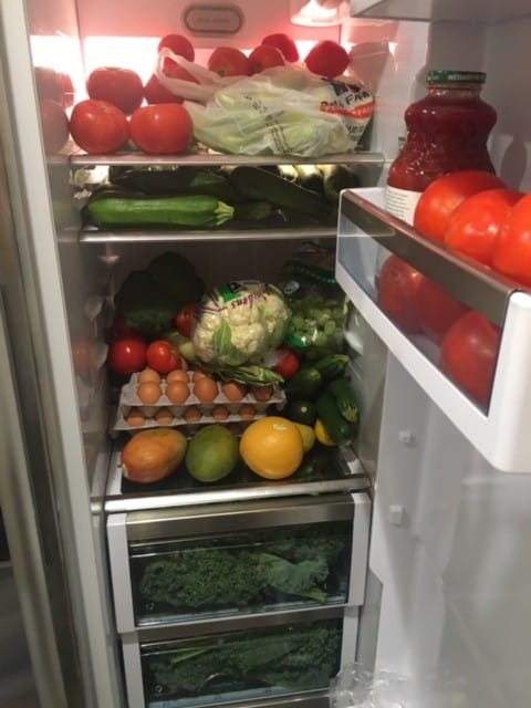 what do you stock in your frig for a whole food triathlete