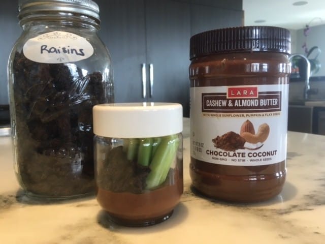 how do i make ants in a jar with lara nut butters