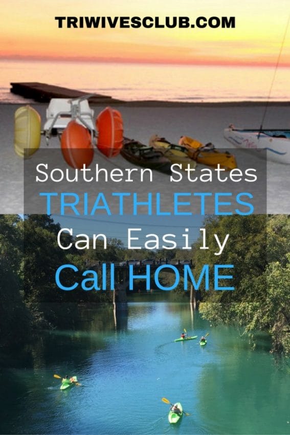 what are some southern states triathletes can call home