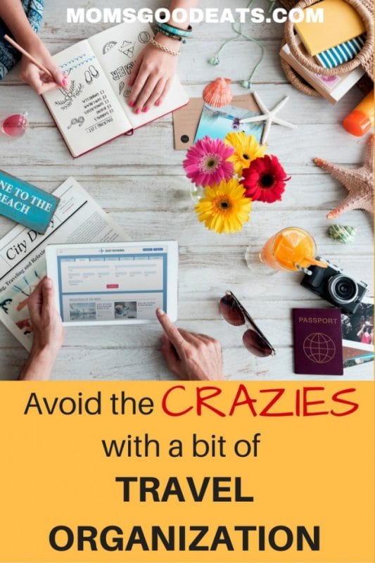 Check out some tips to keep yourself organized when you are traveling. Avoid the craziness!