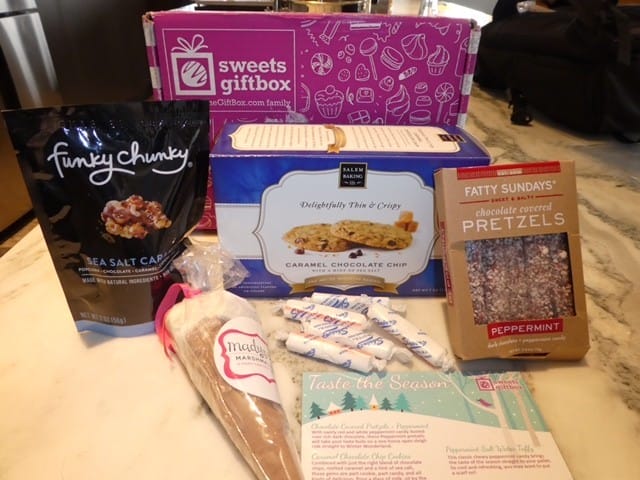 what goodies come in a sweets gift box