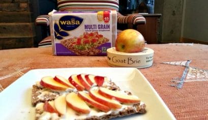 what goes good on a wasa crispbread for a perfect snack