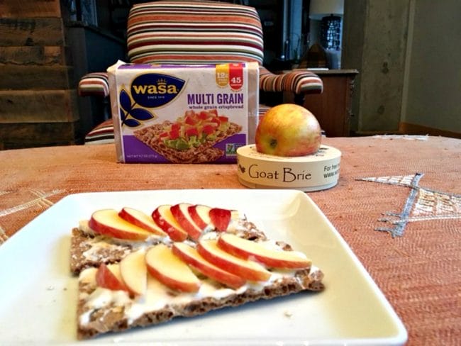 what goes good on a wasa crispbread for a perfect snack