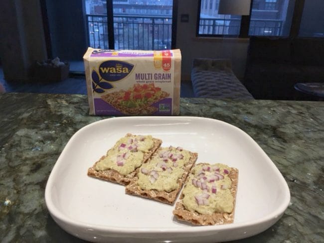 does pesto go good on top of wasa crispbread