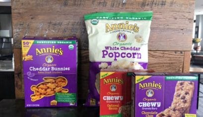 what are some annie's organic snacks for the active and picky family