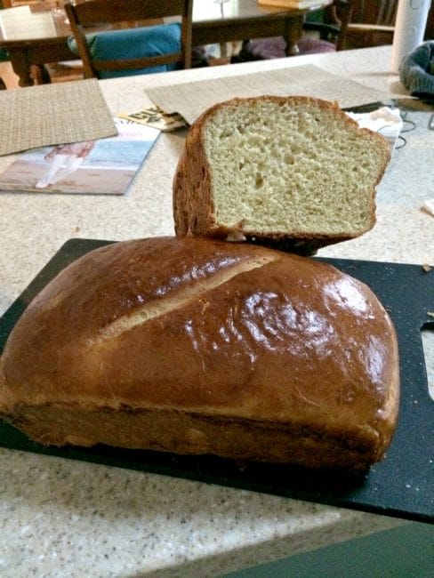 what goes into a mashed potato bread recipe